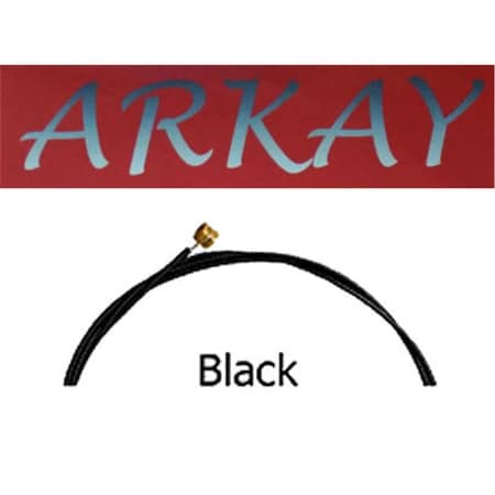 Arkay Discount Standard Electric 10 Gauge Guitar Strings- Black RK.E10BLK